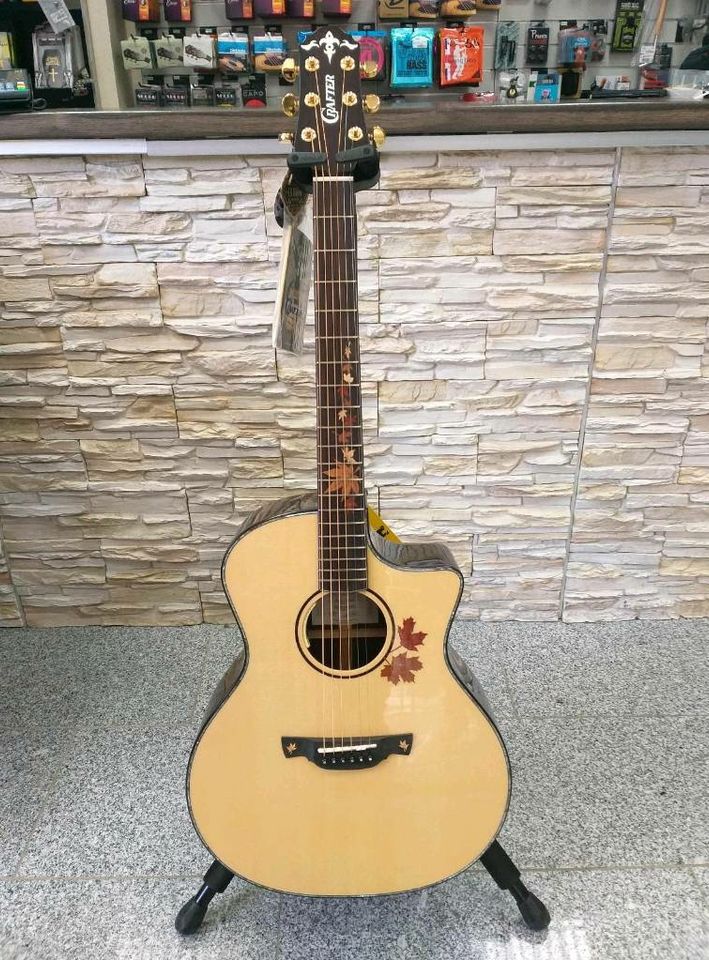 Crafter Westerngitarre AL G-1000CE Limited Edition Vollmassiv NEU in Aachen