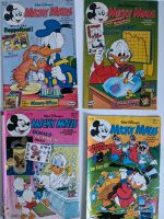 4 Mickey Mouse Hefte 1990/91 Bayern - Bayreuth Vorschau