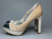 Plateaupumps in Beige-Silber Gr. 41 von Mio Bayern - Regensburg Vorschau