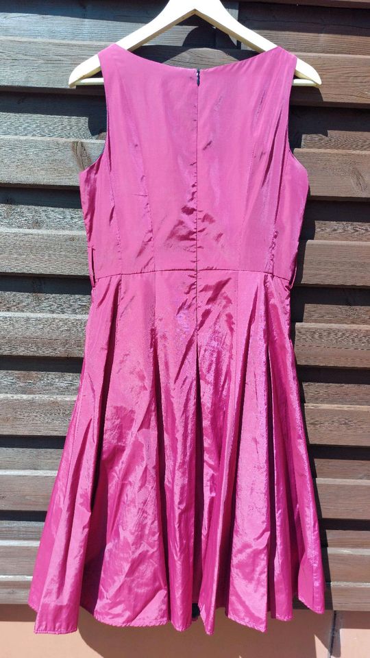 Kleid Abiballkleid Zara Gr. L Pink/ Magenta in Essen