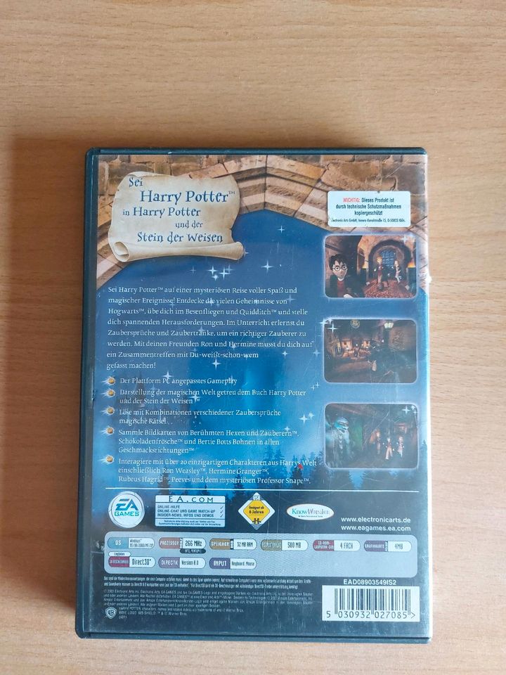 Harry Potter und der Stein der Weisen PC Spiel von EA in Ascheberg