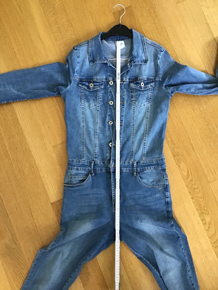 Jeans Jumpsuit tolle Waschung - neuwertig in Wuppertal