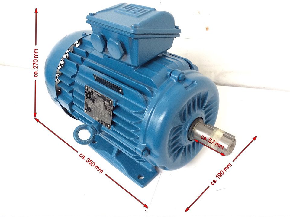 WEG L100L-04, 3kW IE3 3-Phasen Motor W22 Drehstrommotor in OVP in Korschenbroich