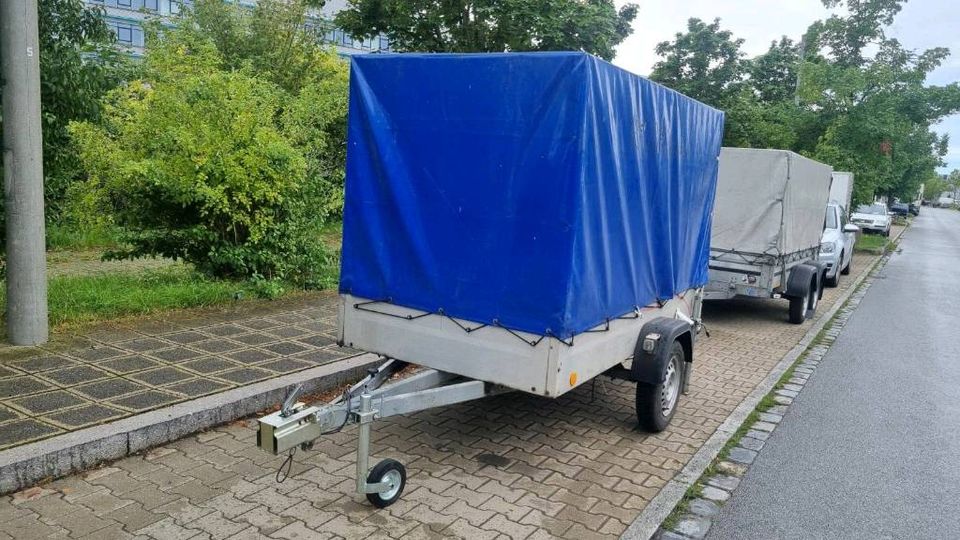 Große 750kg Anhänger | Umzugsanhänger mieten ohne Kaution in München