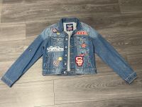 Superdry Damen Mädchen Jeans Jacke mit Patches Gr.38 / S Blau TOP Rheinland-Pfalz - Pirmasens Vorschau