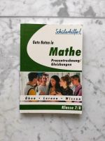 Gute Noten in Mathe Prozentrechnung / Gleichungen, 7. / 8. Klasse Bayern - Ingolstadt Vorschau