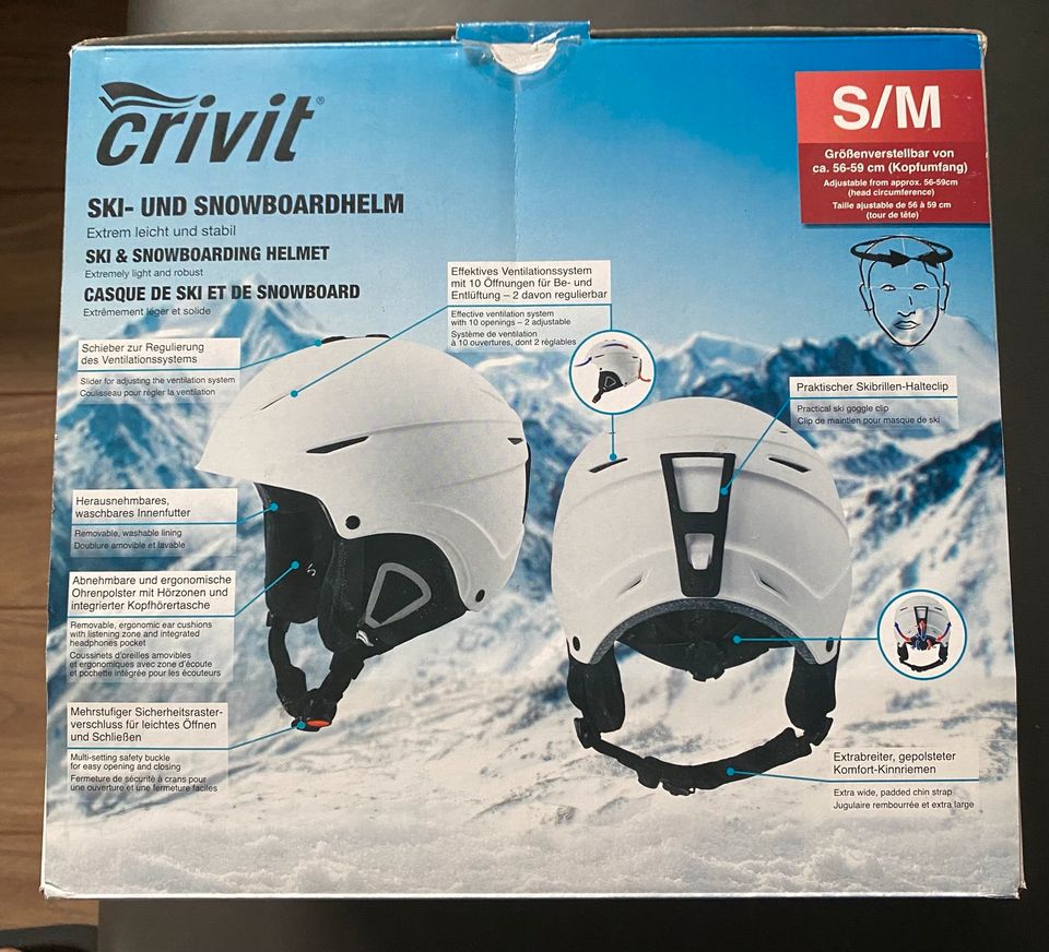 Crivit Ski-/Snowboardhelm in Kirchheim am Neckar