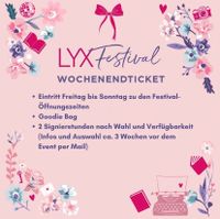 LYX Festival Wochenendticket 1x Wuppertal - Barmen Vorschau