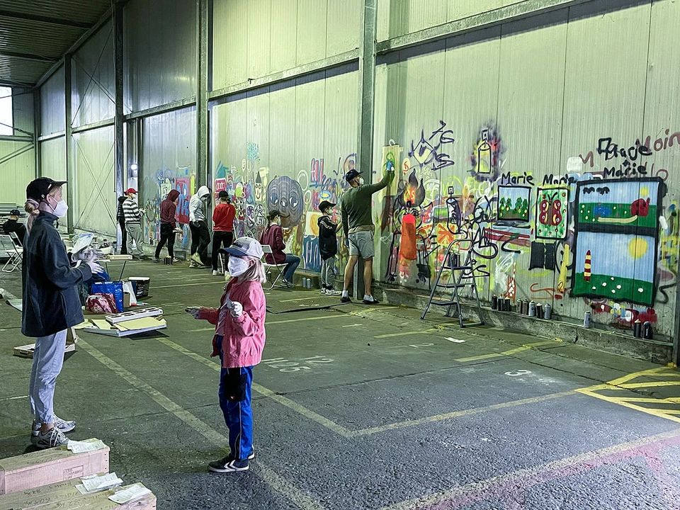 Graffiti Workshops für Gruppen ab 8 Personen in Leer (Ostfriesland)