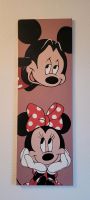 Leinwand Bild Mickey Minnie Maus Mouse altrosa 120 x 40 Leipzig - Eutritzsch Vorschau