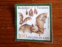 1 Briefmarke Bredrohte Tierarten Große Hufeisennase 1999 Saarland - Rehlingen-Siersburg Vorschau