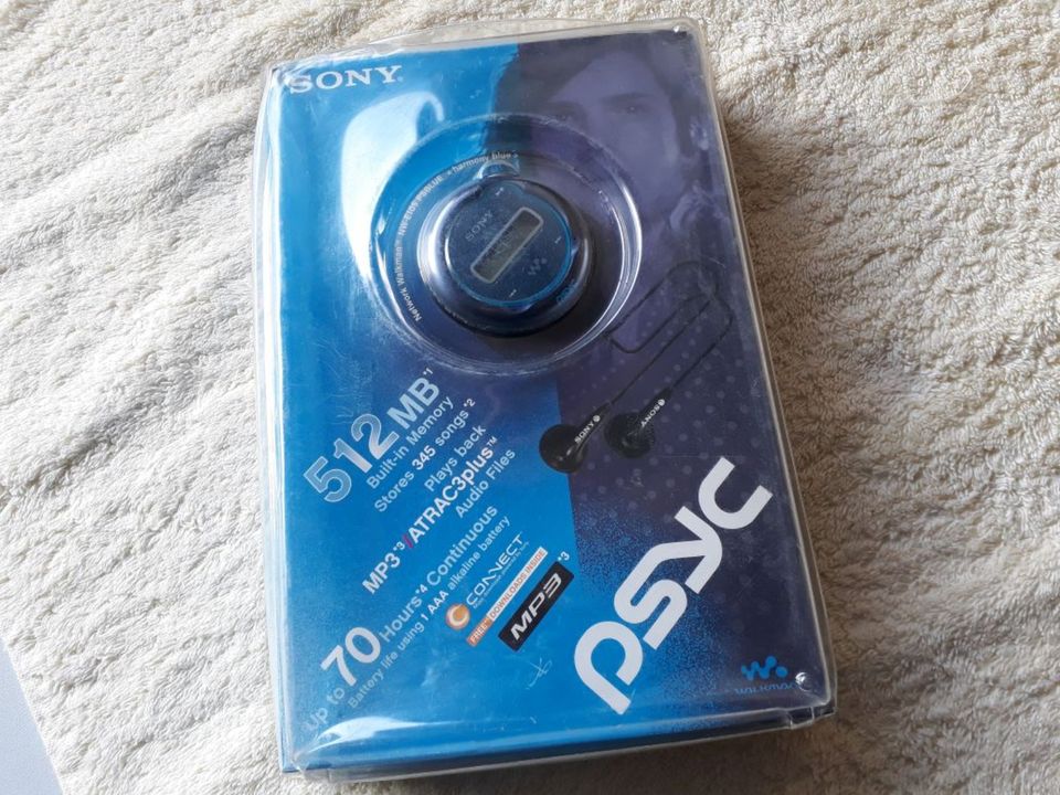 Sony vintage MP3 Player NW-E105 blau // NEU OVP in Hannover