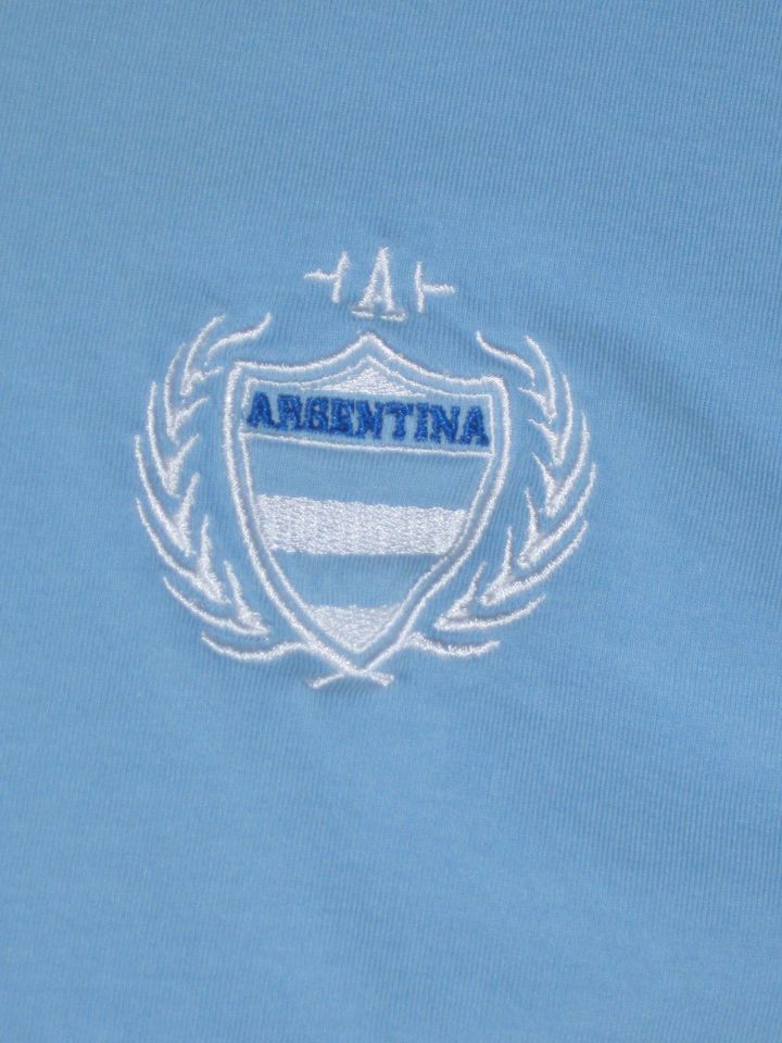 T-Shirt Argentinien Fussball Herren Gr. L NEUWERTIG in Saalburg-Ebersdorf