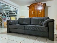 Sofa Leder schwarz Hollmann 3-sitzig Düsseldorf - Angermund Vorschau