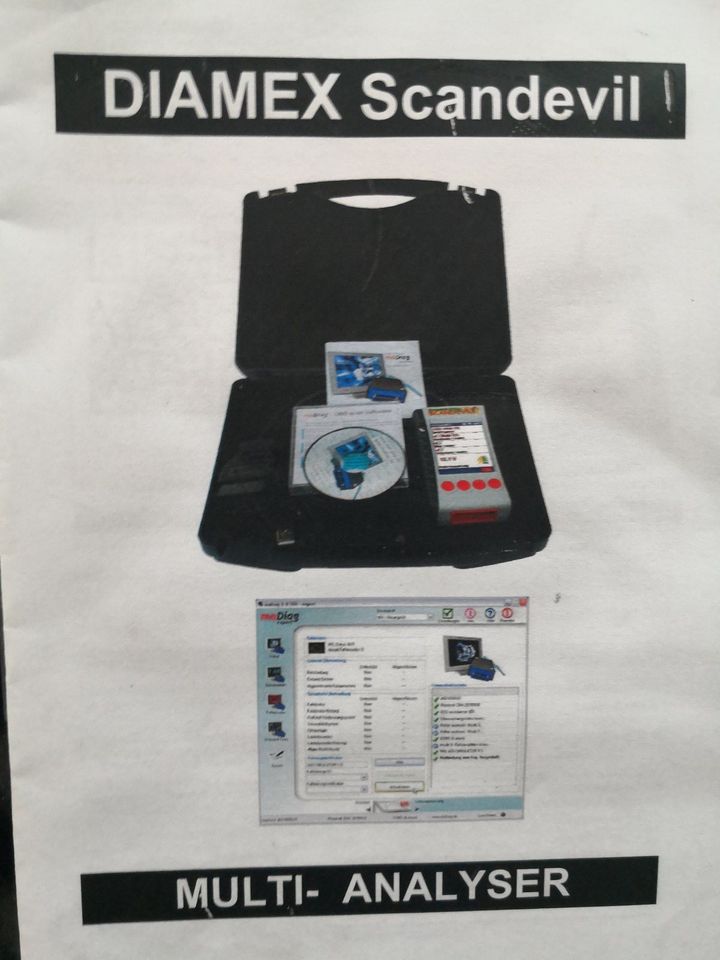 DIAMEX Scandevil Multi-Analyser in Dresden