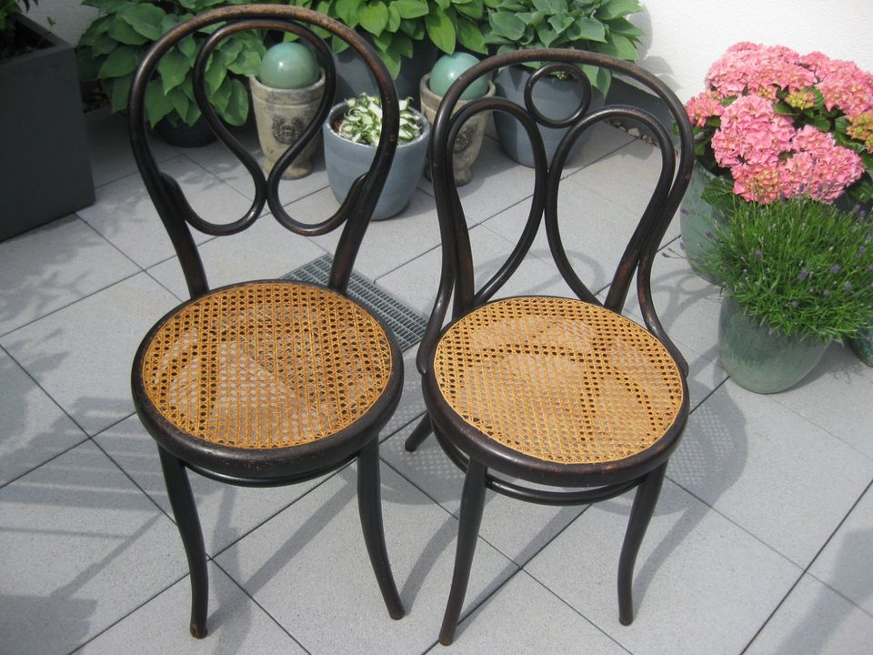 Thonet-Stühle  alt  mit Gebrauchtspuren  6 Stück ca. 1910 in Norderstedt