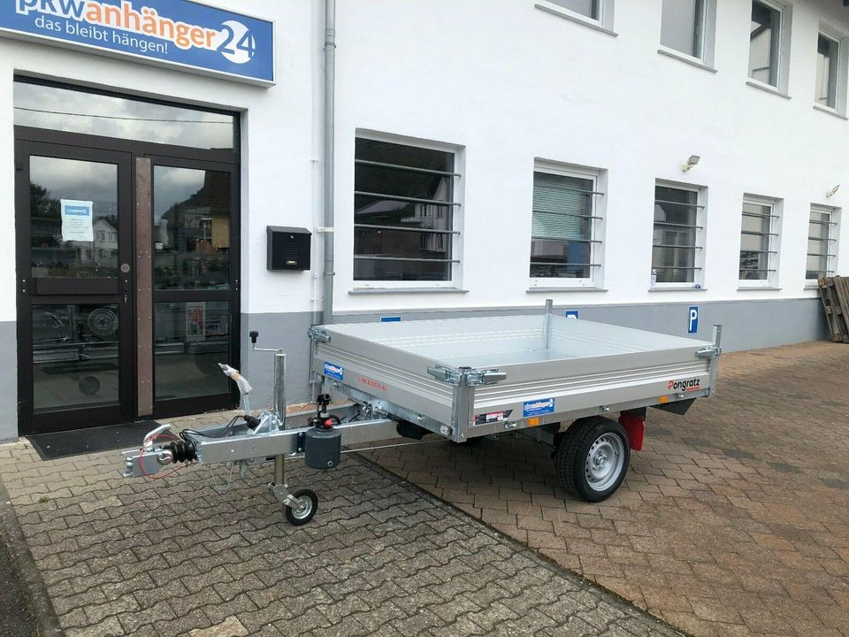 Pongratz L-RK2315 Heckkipper Rückwärtskipper Alu 228x151 1500kg in Monzingen