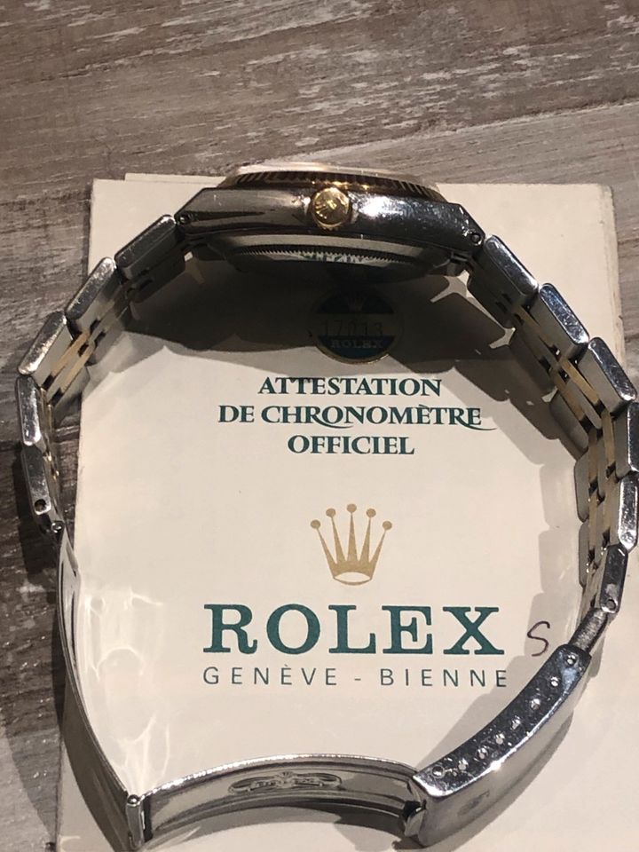 Rolex 17013 Oysterquartz Datejust Lc 100 1983 mit Papiere in Wunstorf