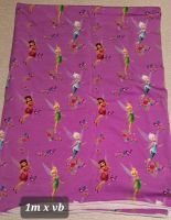 Tinkerbell Jersey Stoff pink Meterware 1m x vb Sachsen - Ottendorf-Okrilla Vorschau