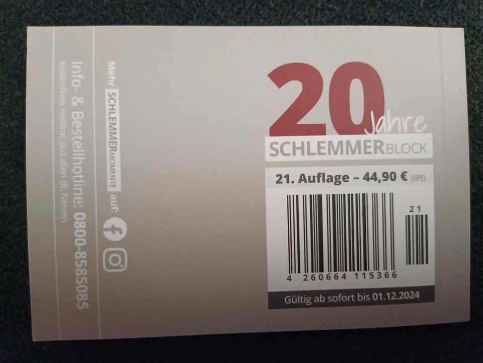 Schlemmerblock Landsberg am Lech & Umgebung 2024 Gutscheinbuch 24 in Pforzen