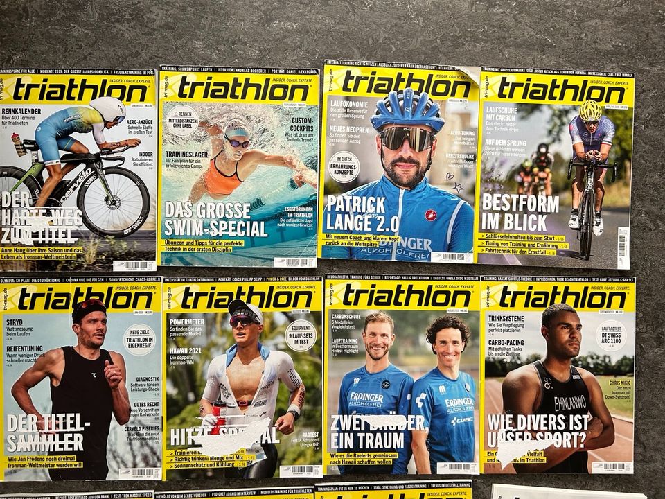 Triathlon Magazin Zeitschrift 2020 Set Bundle in München