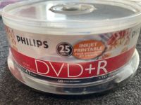 DVD + R Rohlinge in OVP von Philips, 25 Stück Hessen - Kelkheim Vorschau