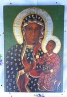 Holzbild - Schwarze Madonna - Polen - ca. 70er Jahre Nordrhein-Westfalen - Lippstadt Vorschau