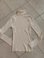 Rollkragenpullover weiß Gr. S langarm Shein Topzustand Pullover Bayern - Julbach Vorschau