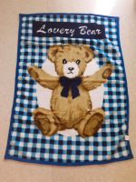 Kuscheldecke Bär "Lovery Bear" blau Sachsen - Zwoenitz Vorschau