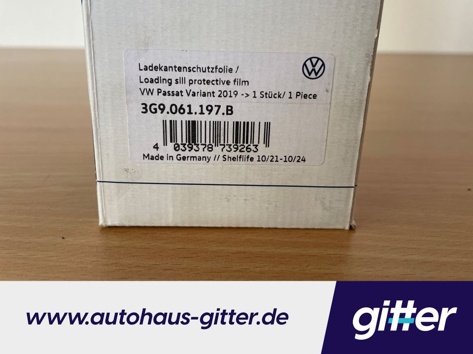 Ladekantenschutzfolie - transparent - VW Passat 3G B8 2020-2024 in Erfurt