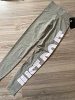 Nike Leggings sporthose grau xs just do it Hessen - Hainburg Vorschau