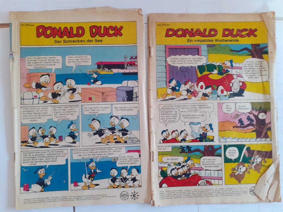 Donald Duck - 9 Hefte - Comic - Vollständig in Bad Segeberg