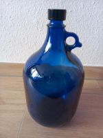 5 liter Glassflasch blau Bier/Wein/Most Freiburg im Breisgau - Umkirch Vorschau