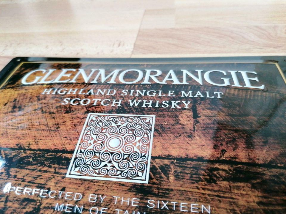 Glenmorangie Whisky Blechschild - Bar Lounge Schottland Deko in Bielefeld