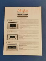 ⭐ Accuphase Katalog 1998 in englisch E-406V, E-306V, E-210 Nordrhein-Westfalen - Hamm Vorschau