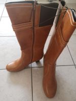 Neue Braune Stiefel mit Gummi am Schaft Größe 39 Baden-Württemberg - Konstanz Vorschau