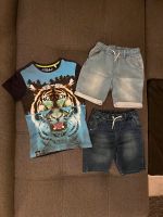 Kurze Hose Jeans 134 + T-shirt 134/140 Bielefeld - Schildesche Vorschau