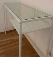 Tisch Schreibtisch Schminktisch Beistelltisch weiß Metall Glas Dresden - Löbtau-Nord Vorschau