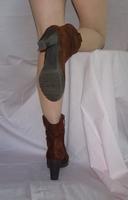 Stiefel Tamaris, Schuhe, Velourleder braun, NEU Gr. 36/37 Bayern - Hammelburg Vorschau