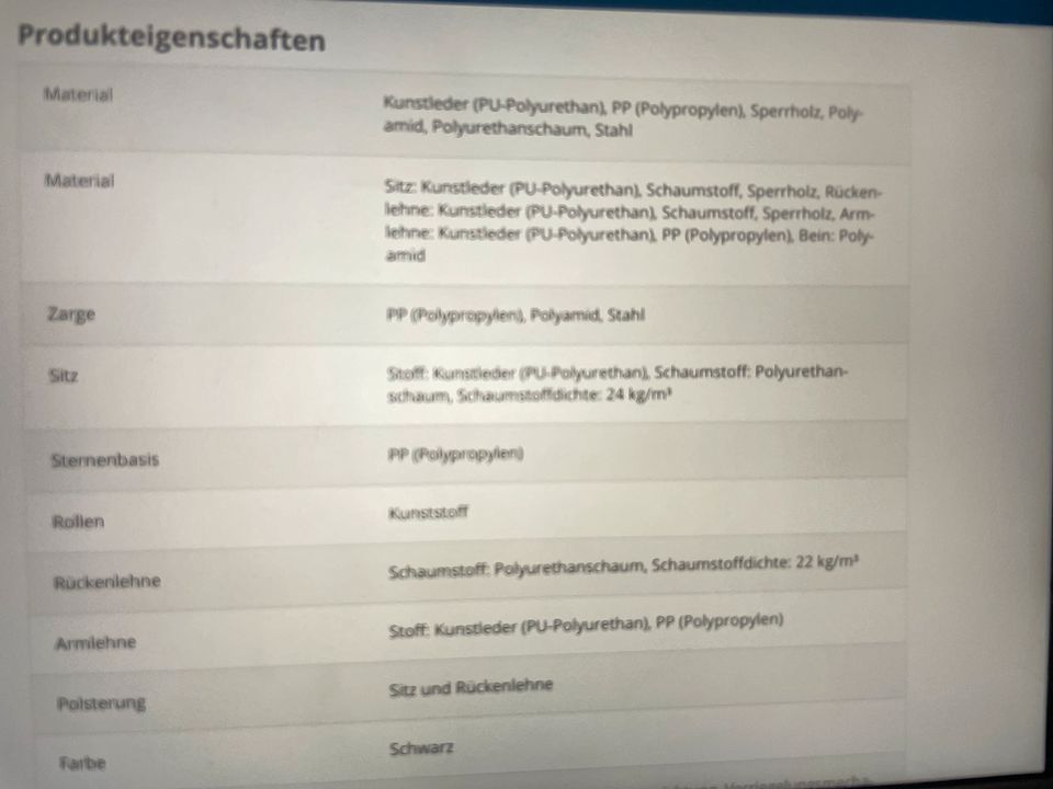 Bürostuhl  Neu in Borken