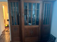 Jugendstil Holz-Schrank/Vitrine Dresden - Cotta Vorschau