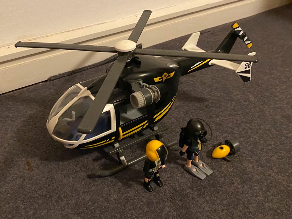 Playmobil 9363 SEK Helikopter in Lotte