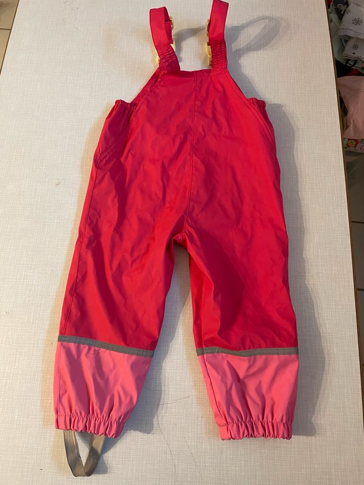 Regenhose Gr. 92/98 - ungefüttert - pink in Algermissen