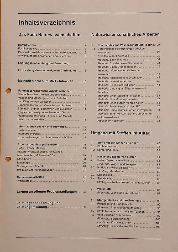 Kl.5/6 Erlebnis Naturwissenschaften1 = Lehrbuch/3 AH/ Lehrermat. in Berlin