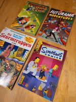 4 Comics Futurama, Simpsons, Sturmtruppen München - Ludwigsvorstadt-Isarvorstadt Vorschau