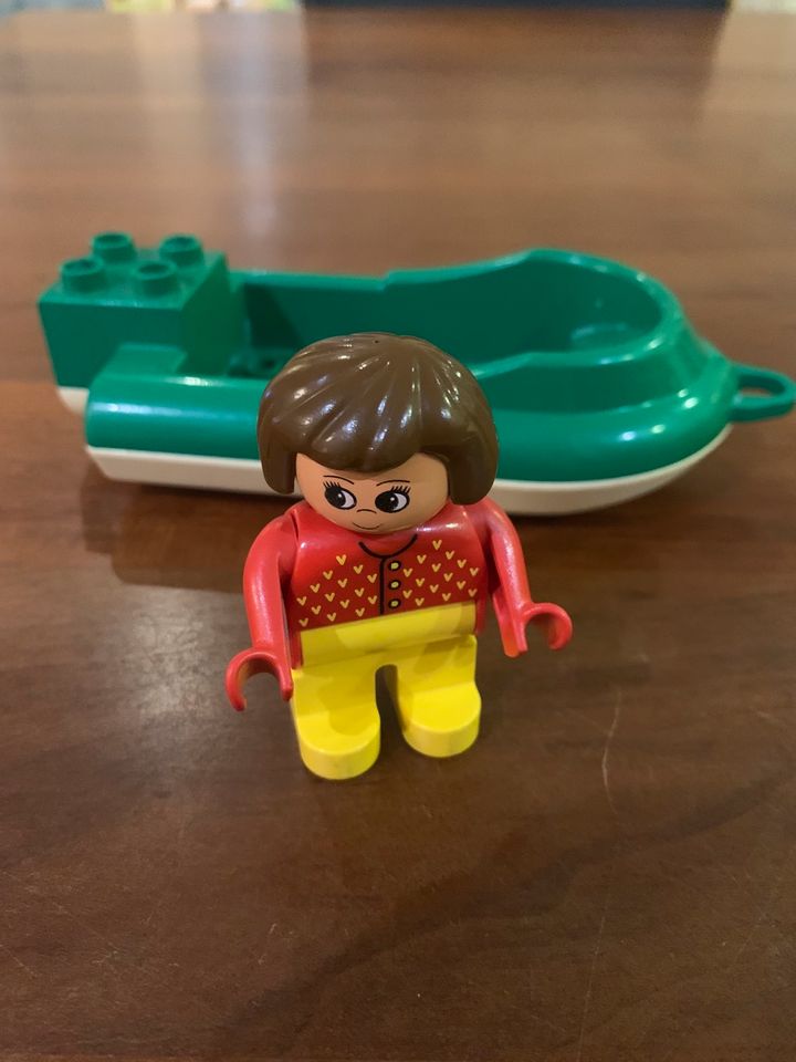 Duplo Boot grün mit Figur in Wegberg