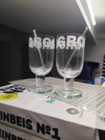 2 neue unbenutzte Grog Gläser mit Glasrührstab Nordrhein-Westfalen - Bottrop Vorschau