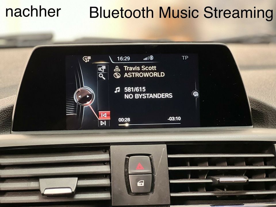 BMW F20 F21 F22 F30 F31 EntryNAV für Bluetooth Music Streaming in Sinzig