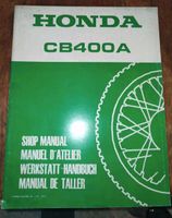 Honda CB400A Werkstatt Handbuch Nordrhein-Westfalen - Sundern (Sauerland) Vorschau