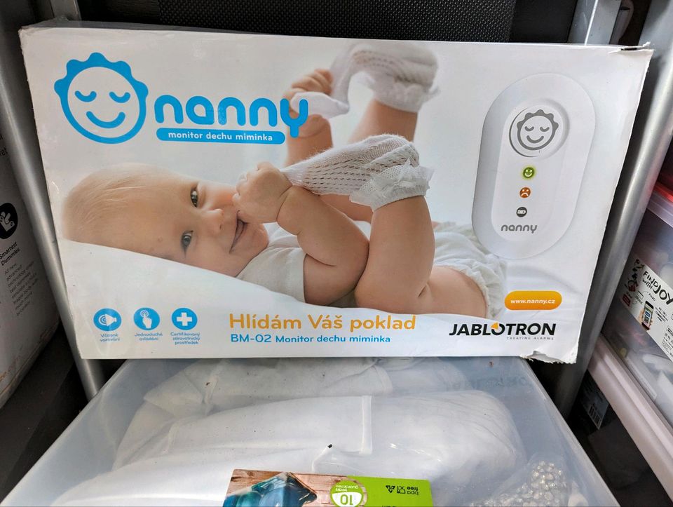 Überwachungsmatte Atmung Kindstod Jablotron Nanny Monitor in Hermsdorf